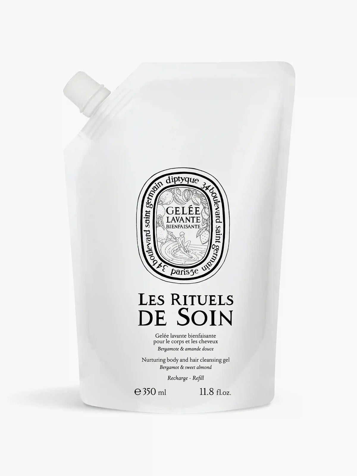 Refill Nurturing cleansing gel - For body and hair