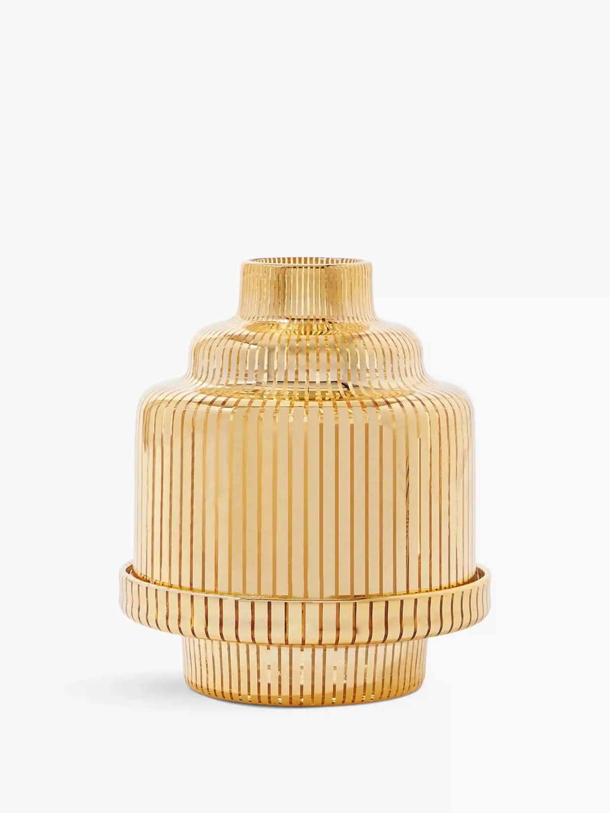Golden Pyramid candle holder - For classic candles